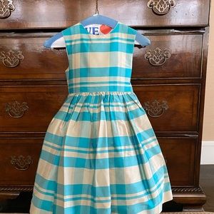 Boutique stunning wedding flower girls silk dress